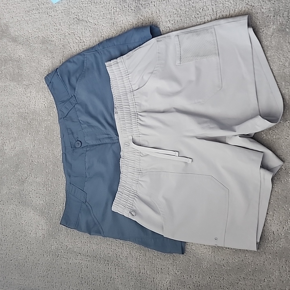 Blue Columbia shorts